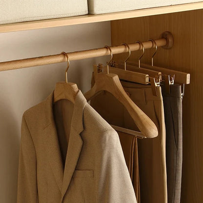 CLOSETORA Wide Wooden Hangers