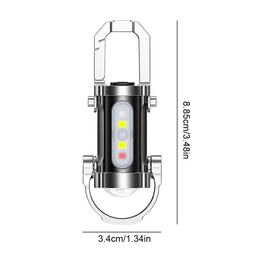 MICROLIGHT Mini Keychain Flashlight