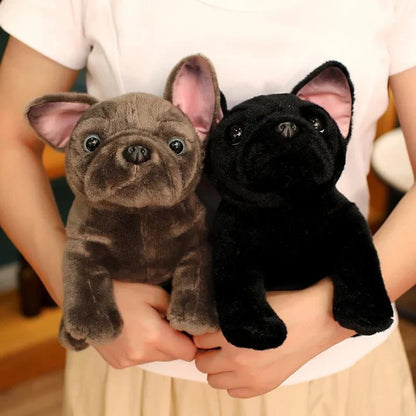 BULLDOFY Realistic Bulldog Plush Toy