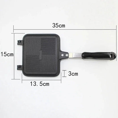TOASTORIS Double-sided Non-stick Sandwich Pan