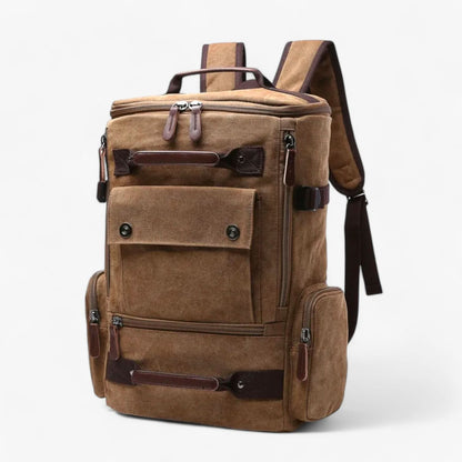 VINTAGECANVAS Backpack Functional Laptop Compartment