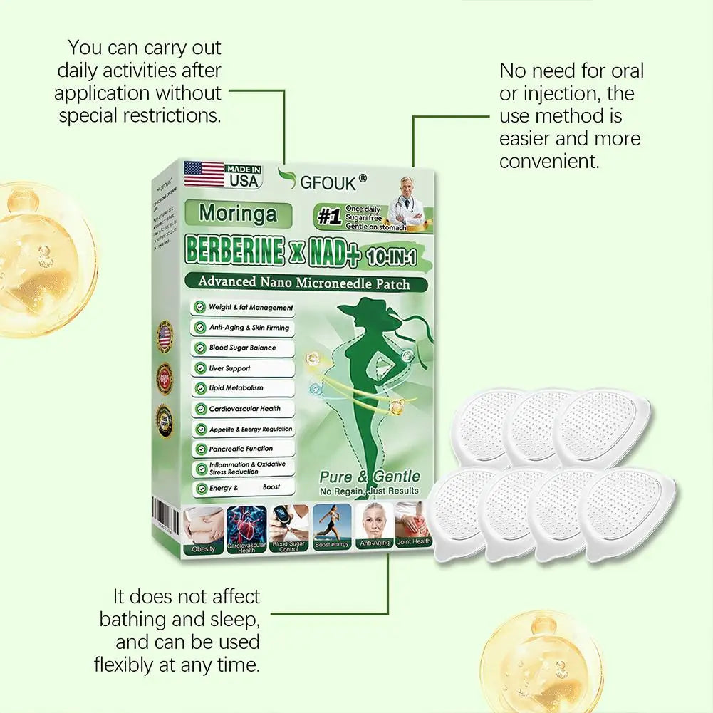 Moringa Microneedle Skin Care Patch