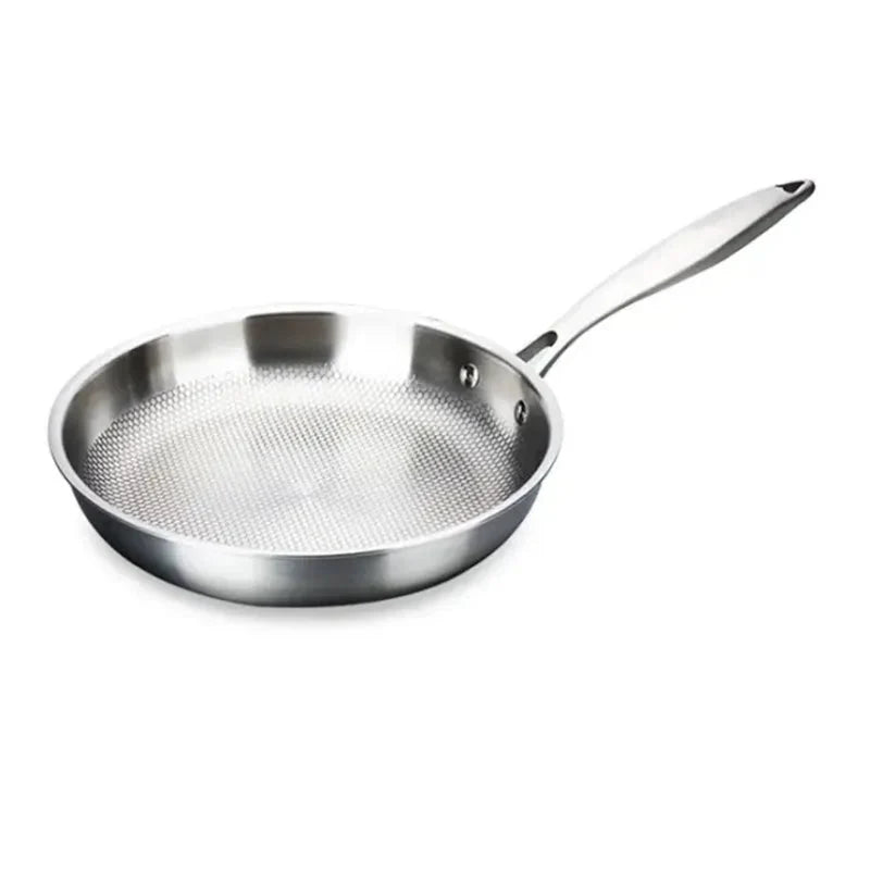 PANORIQ Stainless Steel 304 Wok Pan