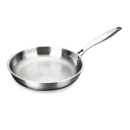 PANORIQ Stainless Steel 304 Wok Pan