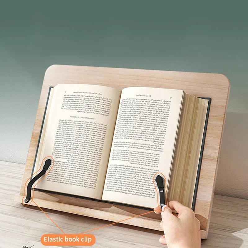 READSTYLE Adjustable Wooden Book Stand