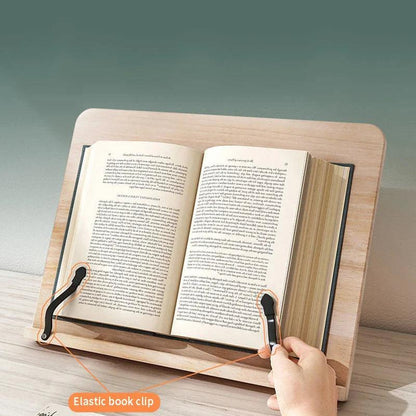 READSTYLE Adjustable Wooden Book Stand