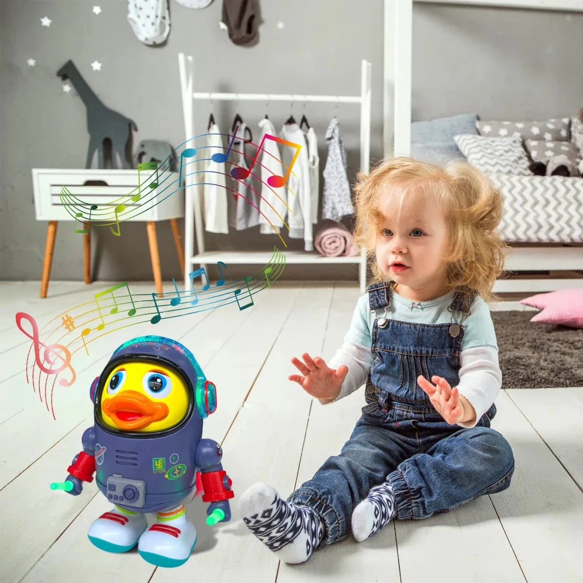QUACKJOY Interactive Dancing Duck Toy
