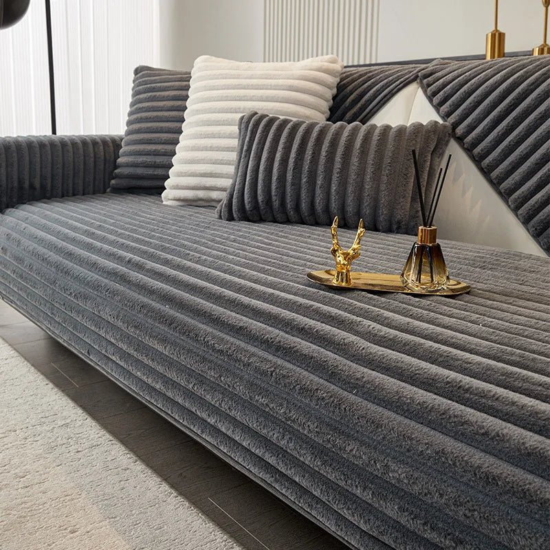 COZYPUFF Luxurious Winter Sofa Cover