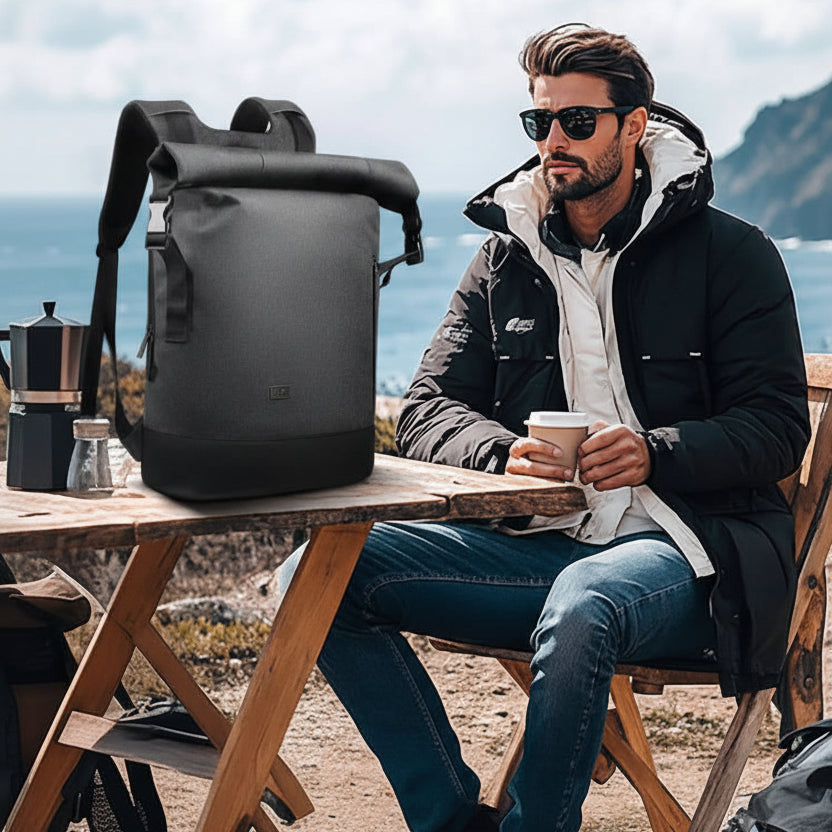 URBANTRAIL Rolltop Multifunctional Outdoor Rucksack lifestyle image 3
