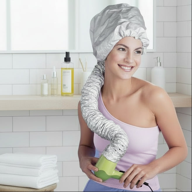 QuickDry Hairdryer Caps Set