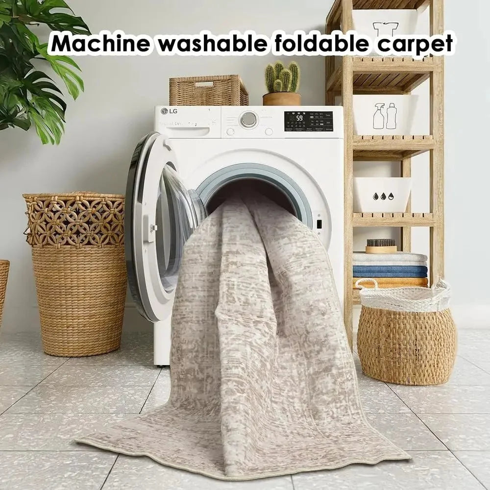 SOFTCHEN Washable Chenille Rug
