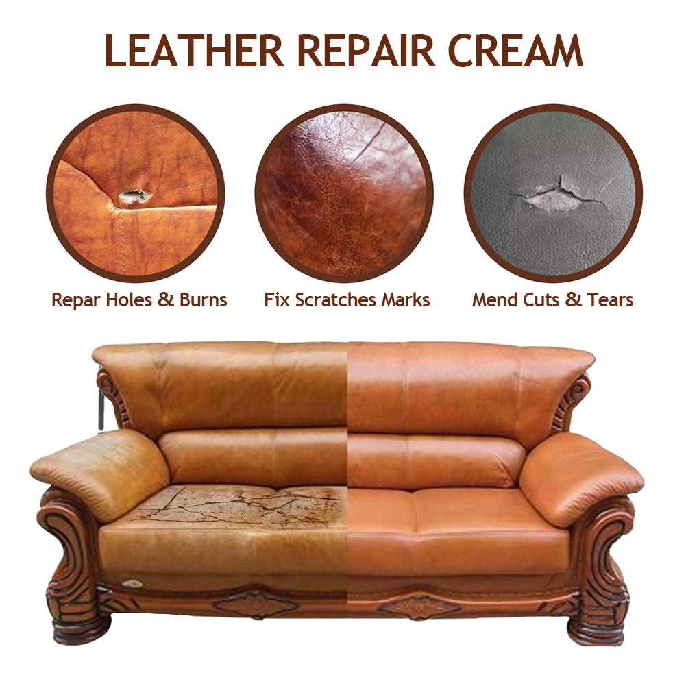 Leather Repair Gel for Car Seats, Furniture & Bags
