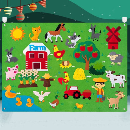 ImagiFelt Playboard Creative Tactile Game