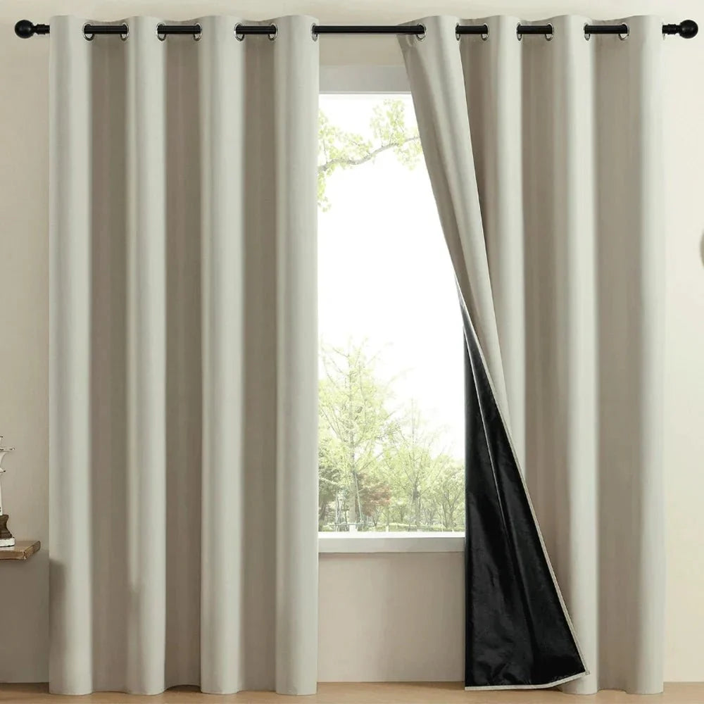 ECLIPTIA Minimalist Blackout Curtain