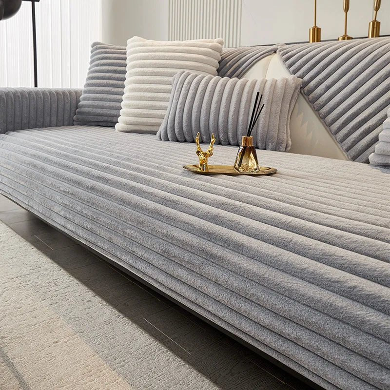 COZYPUFF Luxurious Winter Sofa Cover