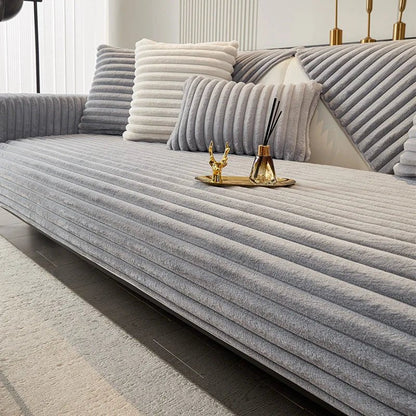 COZYPUFF Luxurious Winter Sofa Cover