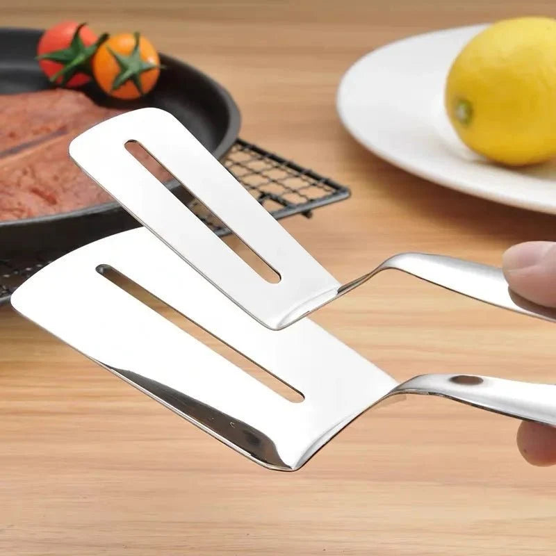 CLAMPSPAT Stainless Steel Spatula Tongs