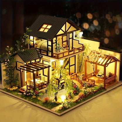 HOBBIX Mini Wooden House Kit