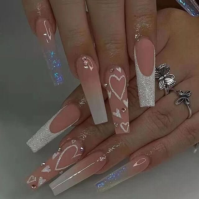 Presson Chic Pink Nails
