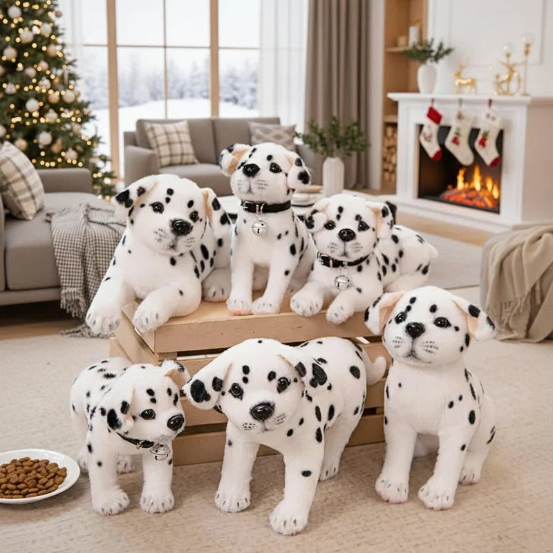SPOTTAIL Realistic Dalmatian Plush Dog