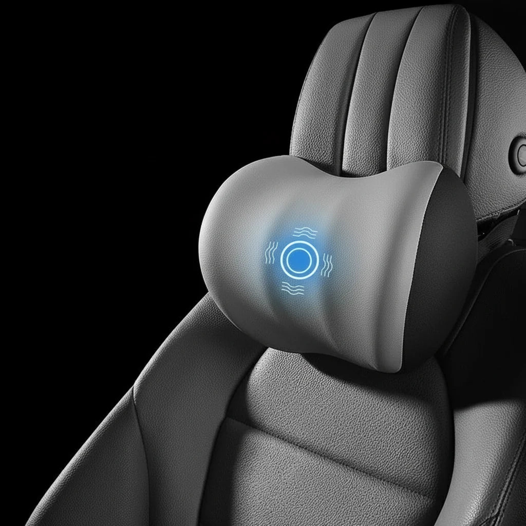 VIBRAREST Electric Neck & Lumbar Support Cushion