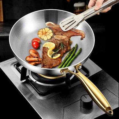 STEELTRIQ 316 Stainless Steel Frying Pan