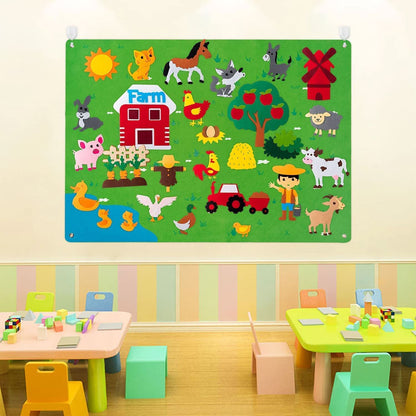 ImagiFelt Playboard Creative Tactile Game