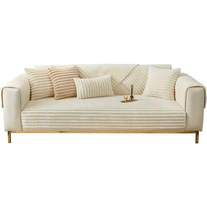 COZYPUFF Luxurious Winter Sofa Cover