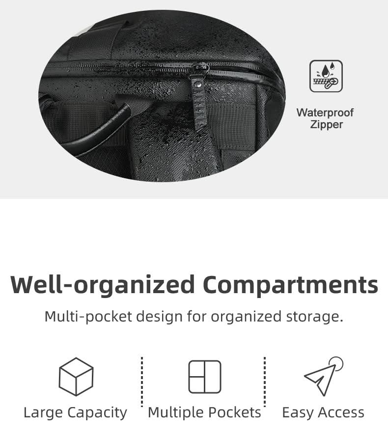 ROLLTRAIL Backpack Expandable Outdoor Backpack