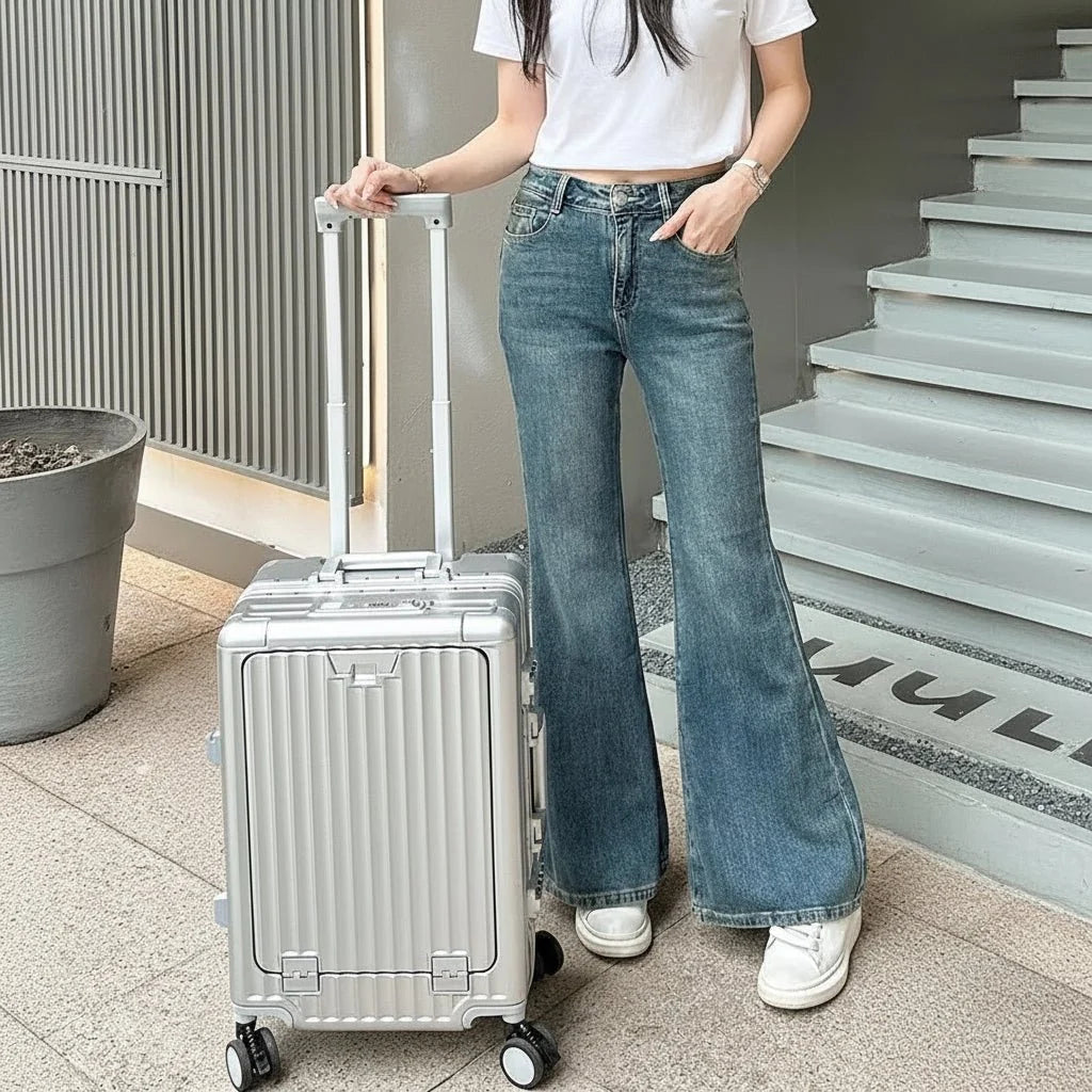 SkyLuxe Intelligent Travel Suitcase App-controlled Luggage