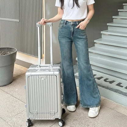 SkyLuxe Intelligent Travel Suitcase App-controlled Luggage