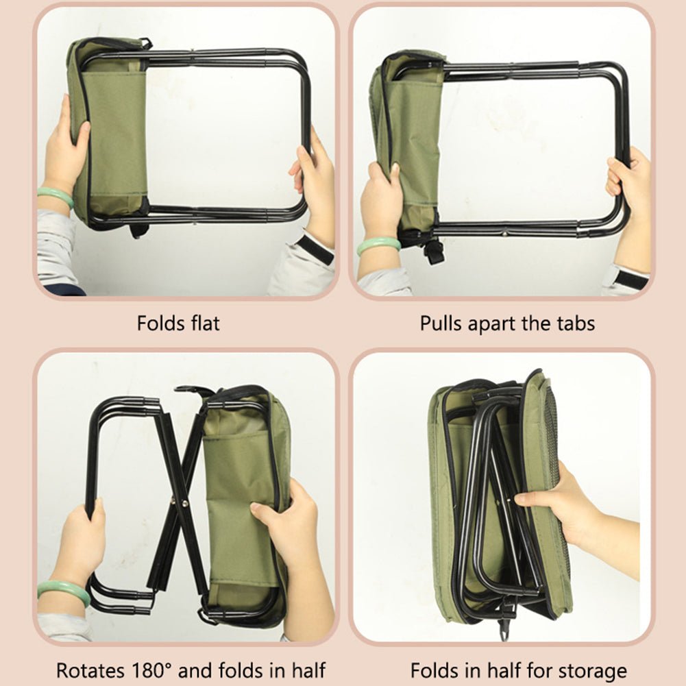 2-IN-1 CHAIR BAG Waterproof Folding Chair