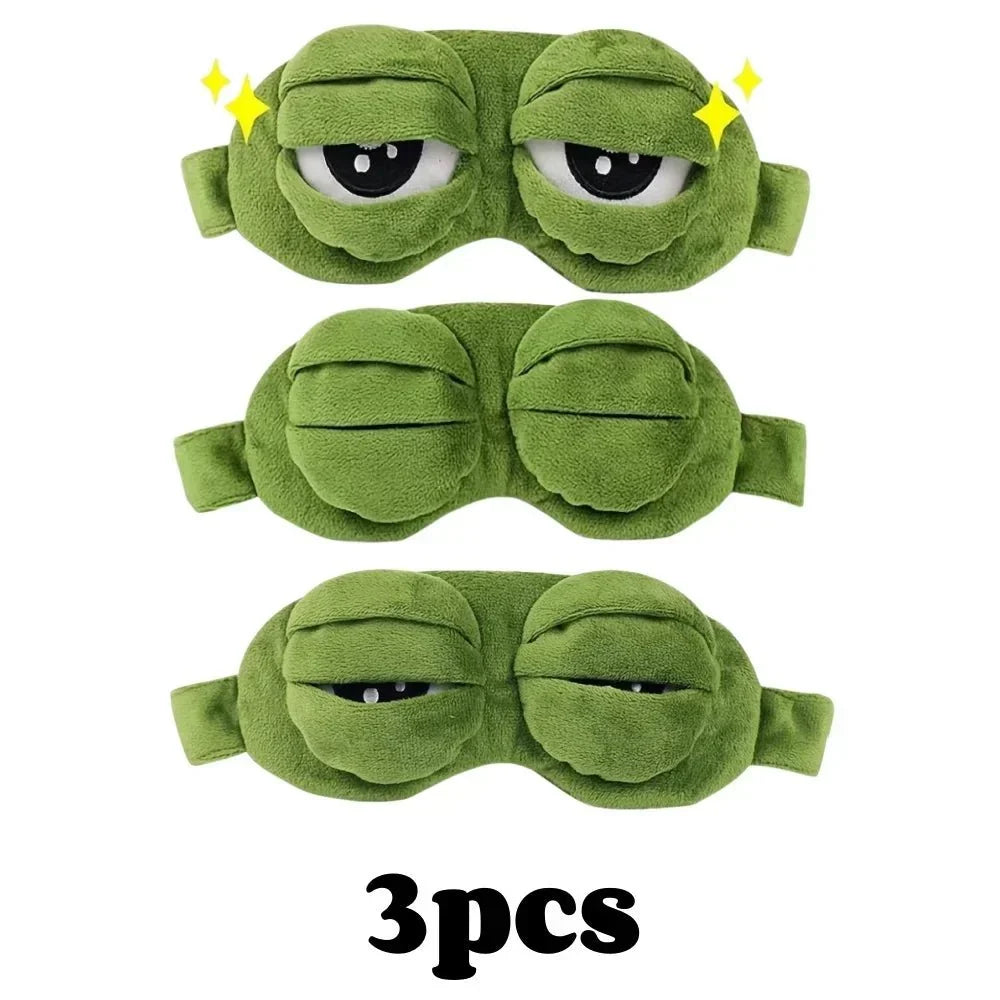 FROGSNOOZE 3D Frog Sleep Mask