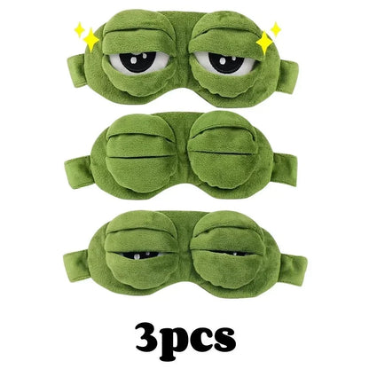 FROGSNOOZE 3D Frog Sleep Mask