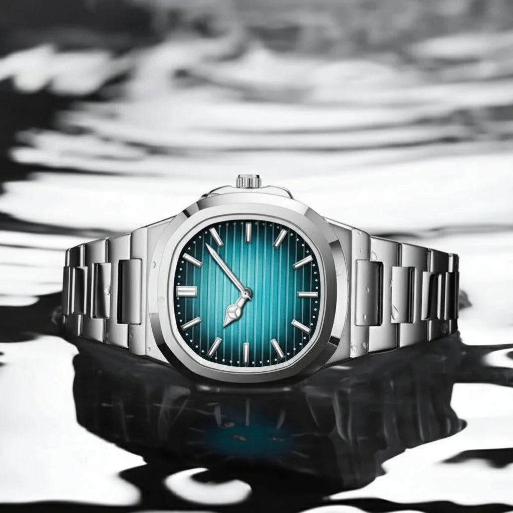 IRONBLOCK Robust Waterproof Military Square Watch