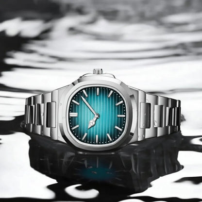 IRONBLOCK Robust Waterproof Military Square Watch