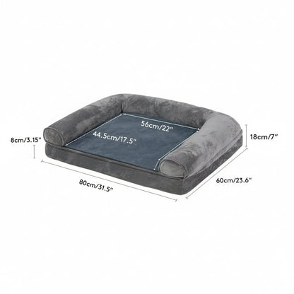 FURSUITE Orthopedic Foam Sponge Couch Bed