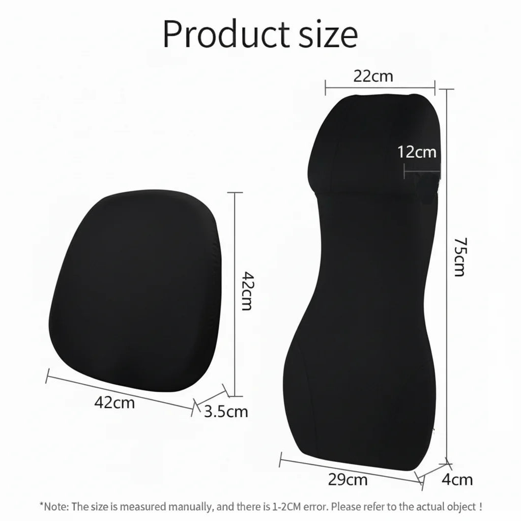 ERGOCARVE Integrated Car Neck & Lumbar Support