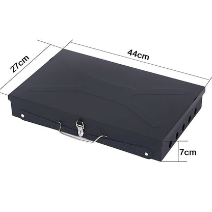 GrillMate Fold Foldable Steel Garden Barbecue