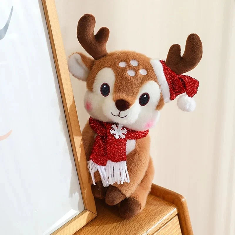 CUDDLESCARF Charming Christmas Plush Doll