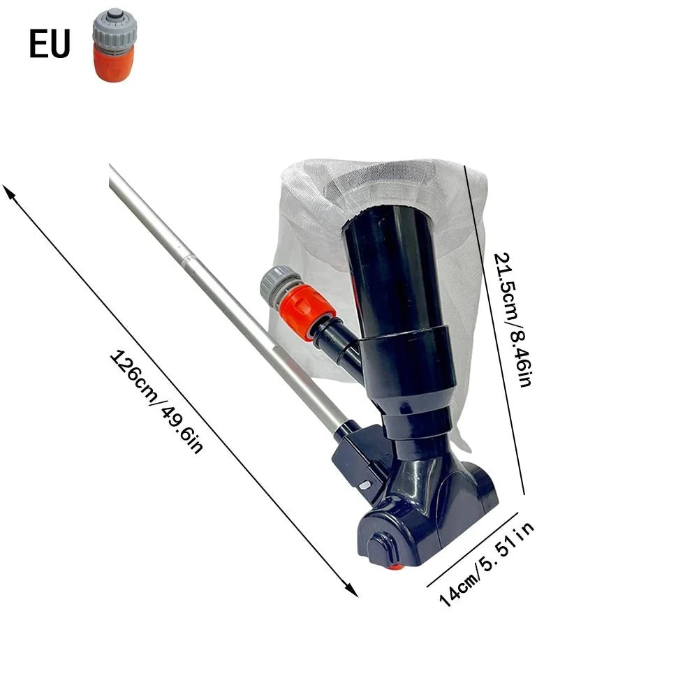 POOLVAC Pool Vacuum & Skimmer Cleaning Set