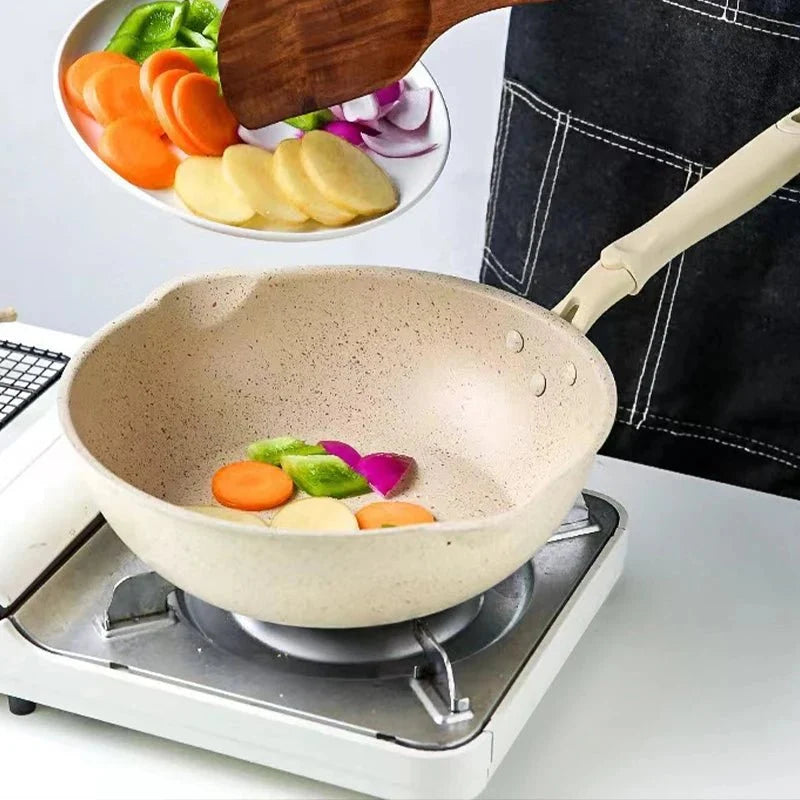 MAIFANTRIQ Deep Non-stick Wok