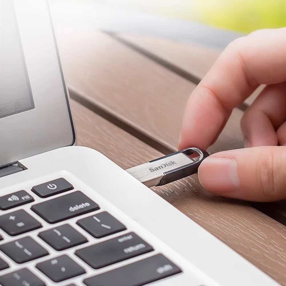Encrypted USB Flash Drive 32GB to 512GB, Secure Metal Storage Drive for Private Files