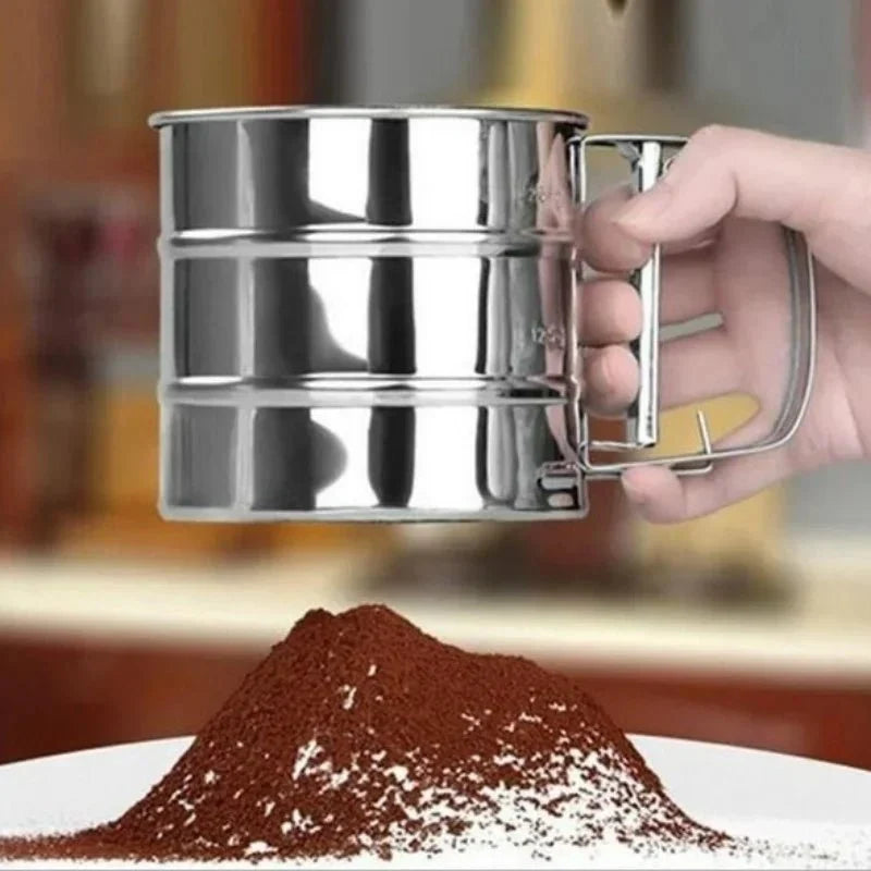 PRESSORA Single-hand Stainless Steel Flour Sifter