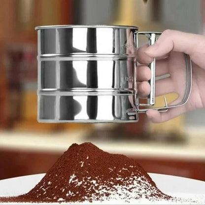 PRESSORA Single-hand Stainless Steel Flour Sifter