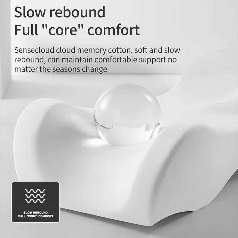 ERGOCARVE Integrated Car Neck & Lumbar Support