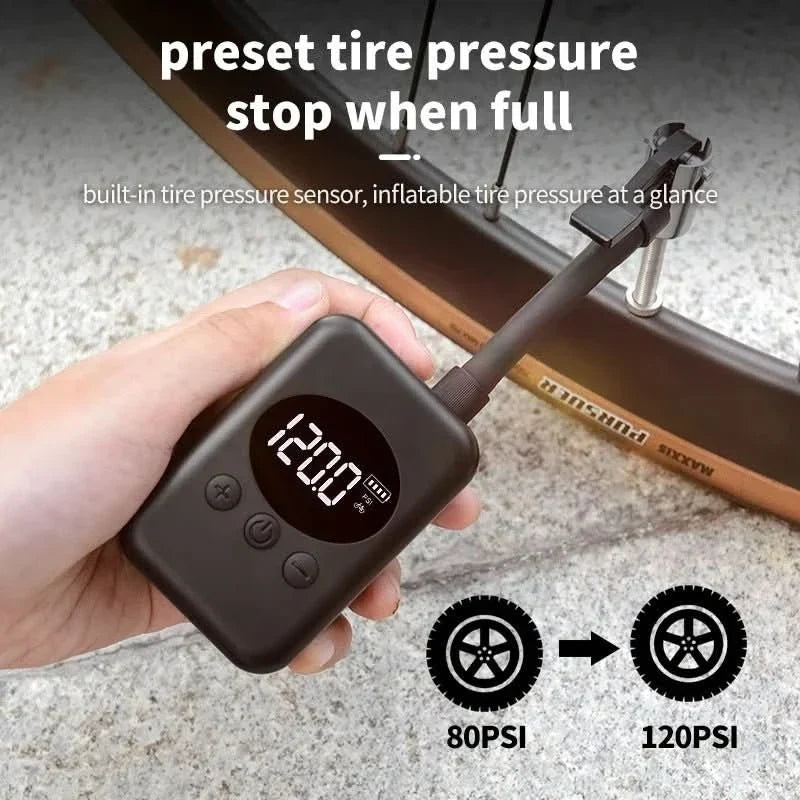 AirRide Pro Portable 150Psi Mini Bike Pump lifestyle image 3
