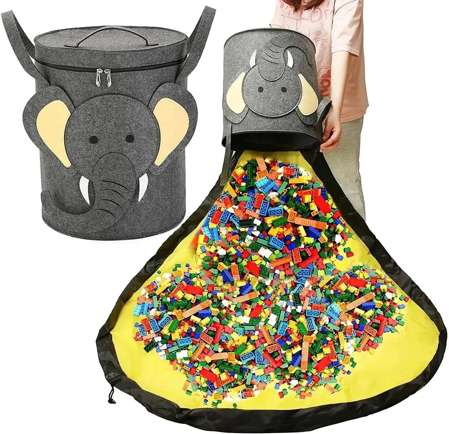 Felt Toy Storage Bag Dustproof