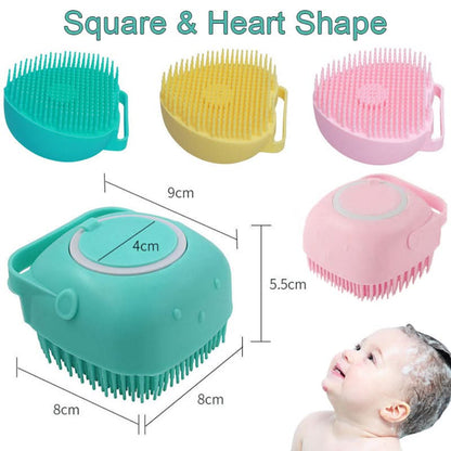 GROOMPAL Gentle Silicone Massage Glove