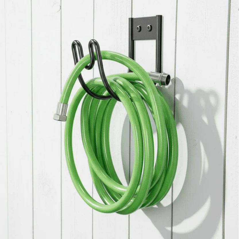 IRONFLOW Robust Metal Garden Hose Holder